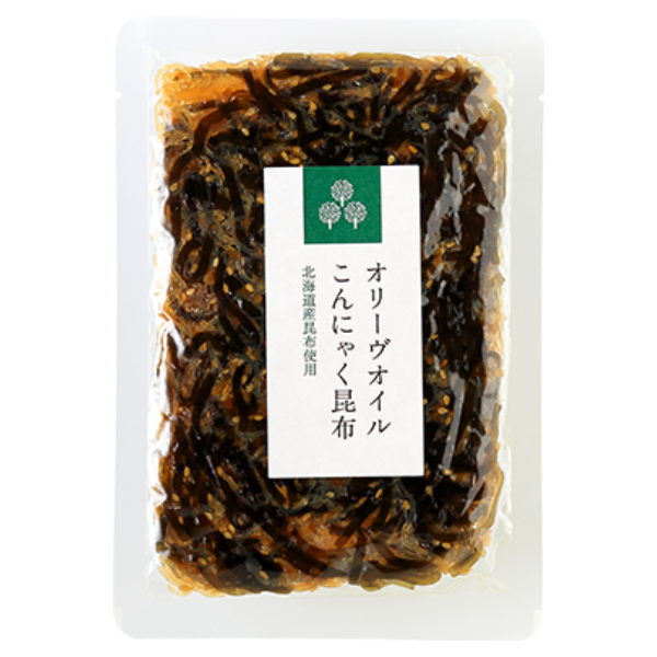 オリーヴオイルこんにゃく昆布